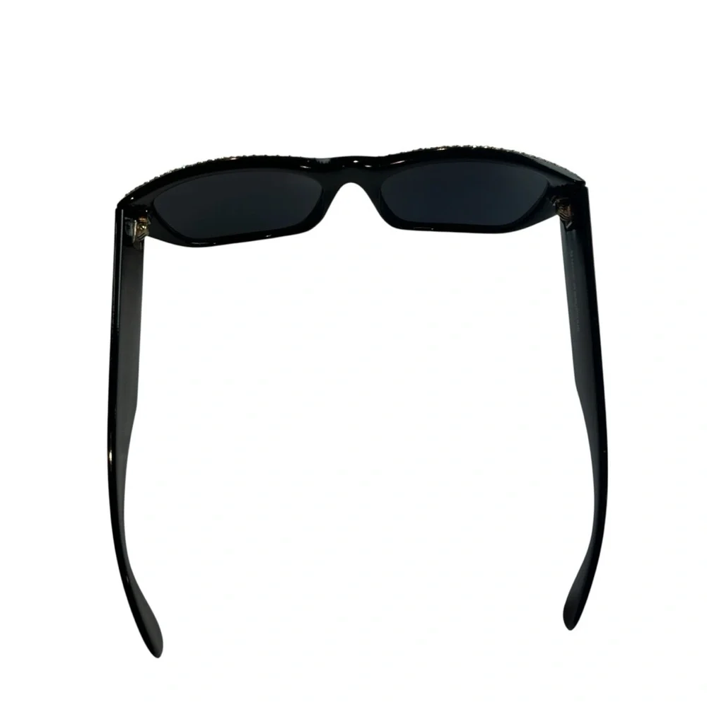 Rhinestone Upper Vintage Black Women's Sunglasses